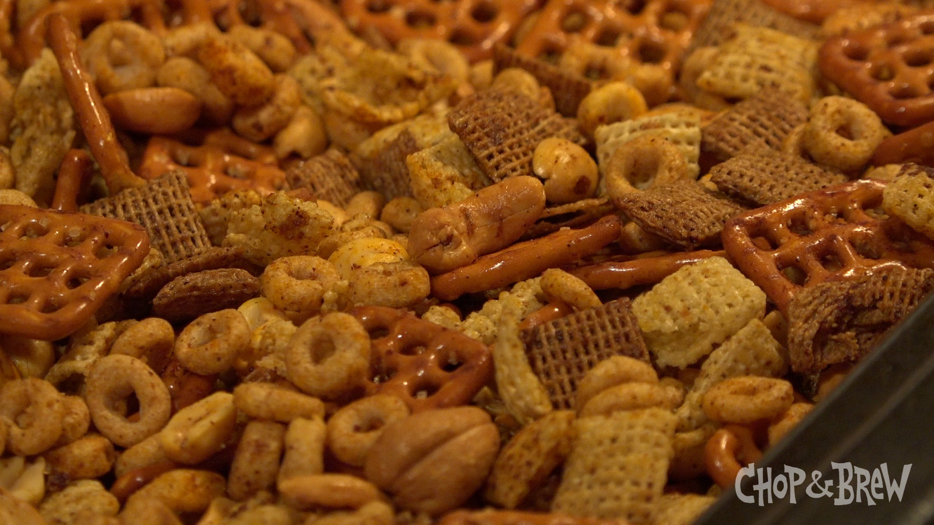 Homemade Snack Mix (Straw Mix) Recipe